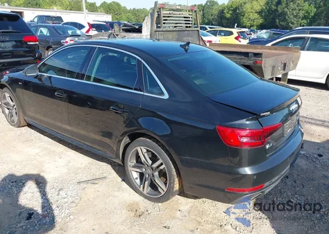 2017 Audi A4 2.0T Premium из США, поврежденный, VIN WAUENAF45HN006184